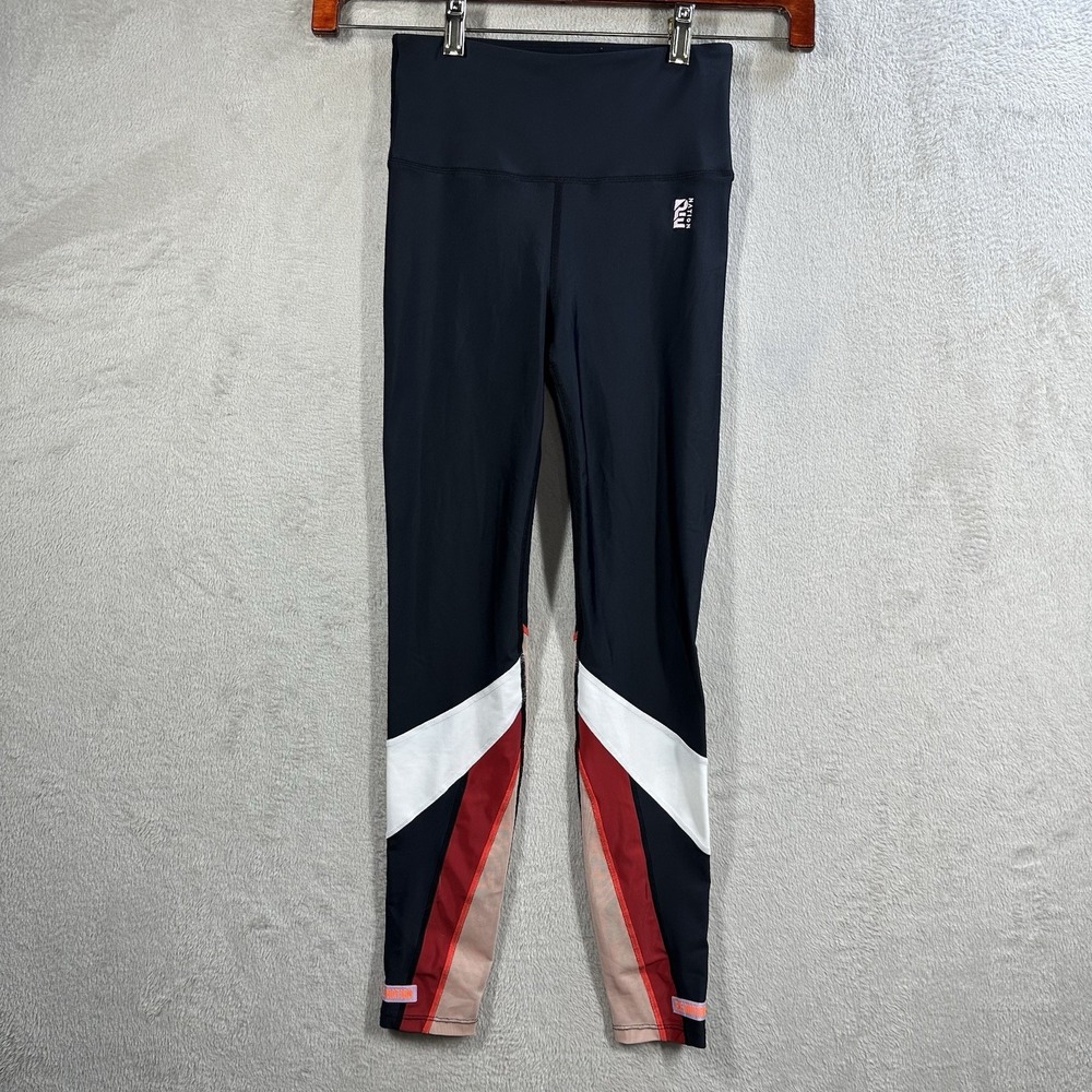 PE NATION Courtside Legging Black Red Women's S